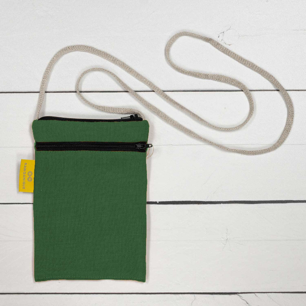 100% hemp pouch