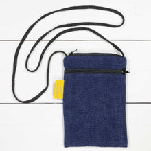 Load image into Gallery viewer, hemp zippered pouch