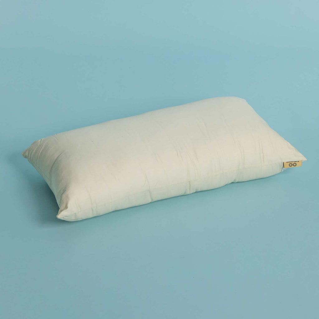 100% organic cotton bed pillow