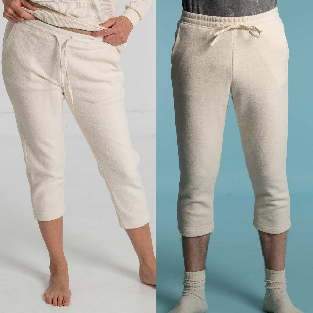 organic cotton fleece joggers