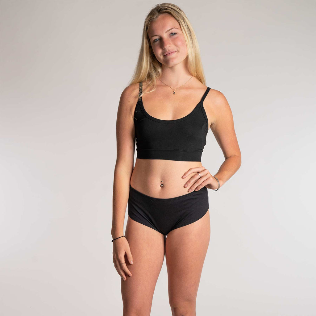 organic cotton full coverage panty
