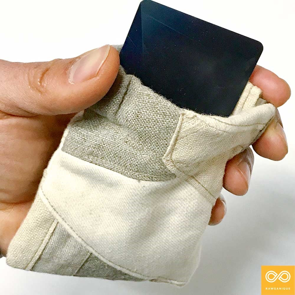 Tucson Handmade Organic Scrap SNAP Wallet