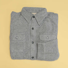 Load image into Gallery viewer, REVELSTOKE Unisex 100% Organic Cotton Fleece Work Jacket (Metal Buttons) (99.99%-100% Biodegradable) (Closeout-Final Sale)