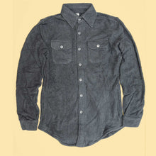 Load image into Gallery viewer, REVELSTOKE Unisex 100% Organic Cotton Fleece Work Jacket (Metal Buttons) (99.99%-100% Biodegradable) (Closeout-Final Sale)