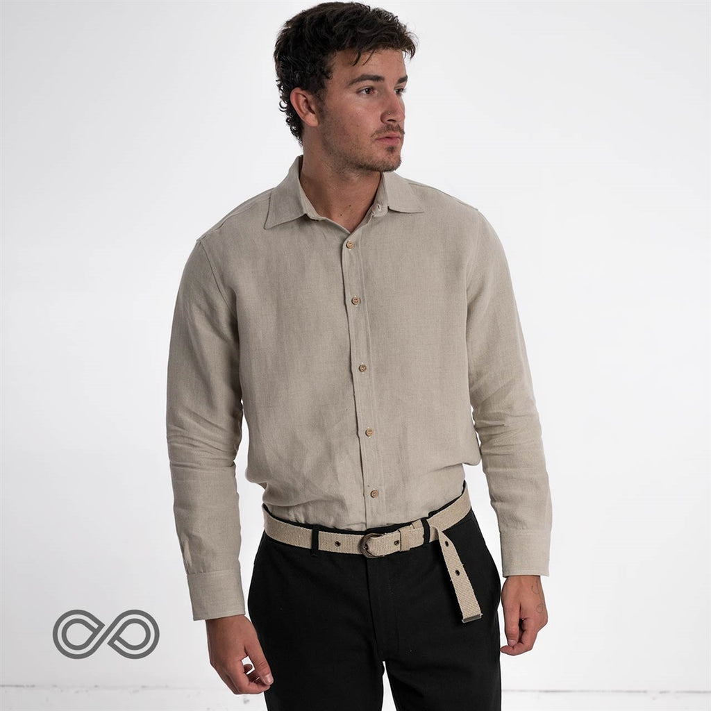 PASCAL 100% Organic Hemp Webbing Belt (99.9% Biodegradable)