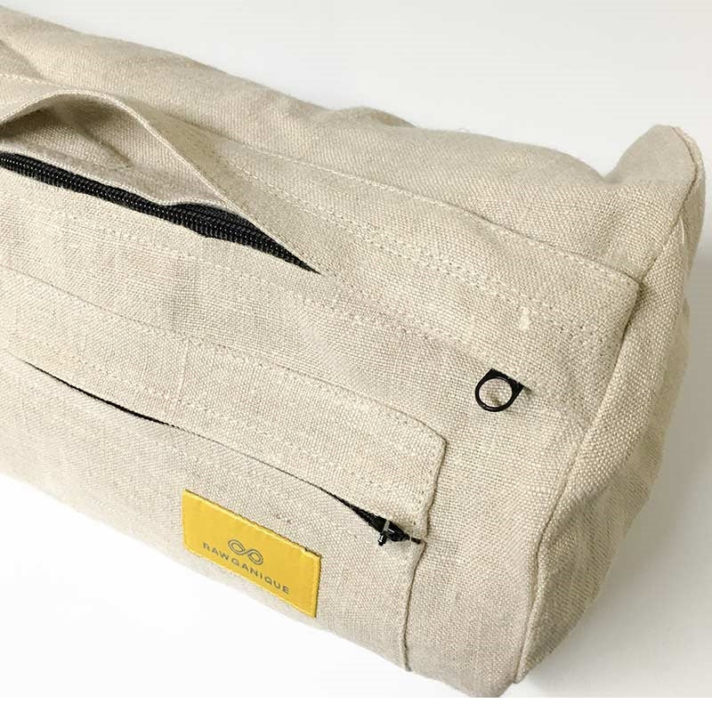 organic hemp yoga mat bag