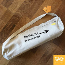 Load image into Gallery viewer, hemp yoga mat bag