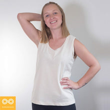 Load image into Gallery viewer, organic cotton tank top made in usa