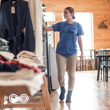 Load image into Gallery viewer, PUREVALLEY 100% Organic Prima Cotton T-Shirt - Eco-Printed: Changing The World (99.9% Biodegradable)