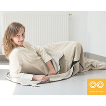 Load image into Gallery viewer, YUKON 100% Hemp Sleeping Bag (OC Thread, Premium YKK Zippers, 10oz Hemp Exterior, Hemp Ribbed Knit Interior) (99.99% Biodegradable)