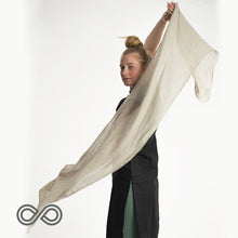Load image into Gallery viewer, organic linen scarf