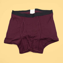 Load image into Gallery viewer, Low-Rise 100% Organic Cotton Sports Boxer Briefs (Exposed Elastic Waist) (Closeout)