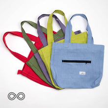 Load image into Gallery viewer, TURIN 100% Organic Hemp Bag ('Blaine &amp; Simple') (99.9% Biodegradable)