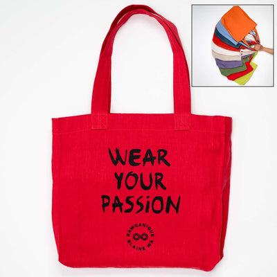 TURIN 100% Organic Hemp Bag (Wear Your Passion) (99.9% Biodegradable)