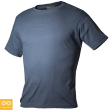 Load image into Gallery viewer, CHELSEA 100% Organic Cotton Ribbed Knit Tee (Unisex, Latex-free, Elastic-free) (Closeout) (Final Sale) (99.5%-100% Biodegradable)