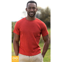 Load image into Gallery viewer, CHELSEA 100% Organic Cotton Ribbed Knit Tee (Unisex, Latex-free, Elastic-free) (Closeout) (Final Sale) (99.5%-100% Biodegradable)