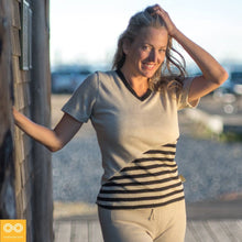 Load image into Gallery viewer, women's hemp t-shirt