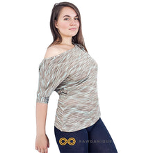 Load image into Gallery viewer, TIGRESS Off-Kilter 100% Organic Hemp Blouse