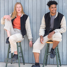 Load image into Gallery viewer, organic hemp bomber jacket