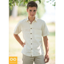 Load image into Gallery viewer, Montmartre Slim-Fit Short-Sleeve Hemp Shirt (Closeout)