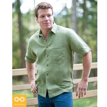 Load image into Gallery viewer, Montmartre Slim-Fit Short-Sleeve Hemp Shirt (Closeout)