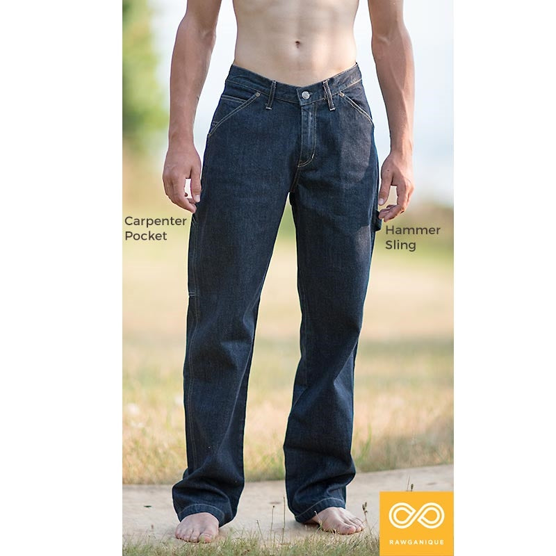 organic cotton carpenter jeans