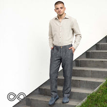 Load image into Gallery viewer, hemp dress shirt
