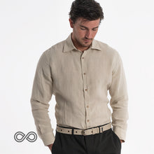 Load image into Gallery viewer, 100%. linen shirt