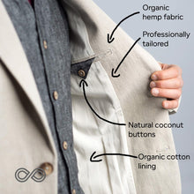 Load image into Gallery viewer, organic hemp jacket