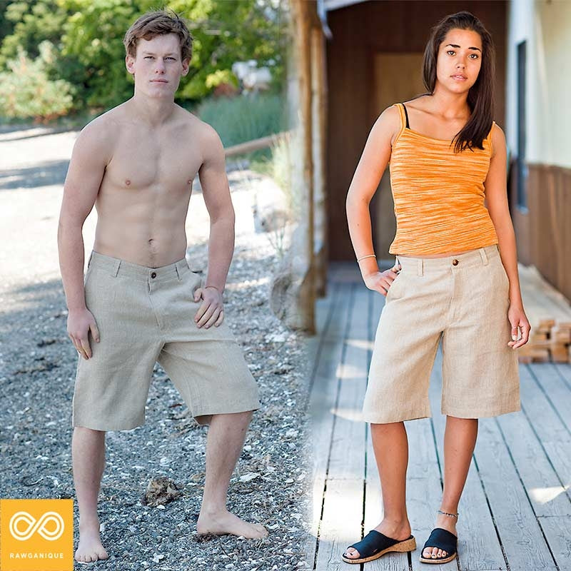 KEY WEST Simple Organic Hemp Shorts (Closeout - Final Sale)