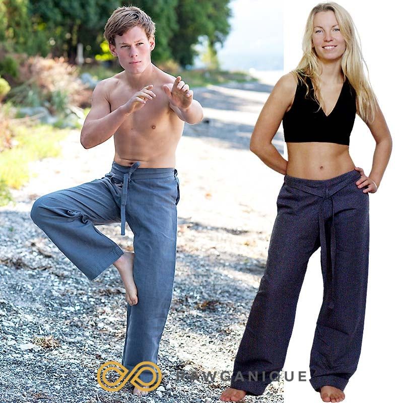 hemp karate pants