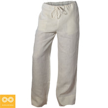 Load image into Gallery viewer, LUCA Elastic-free 100% Organic Hemp Meditation Pants (Regular Rise) (Closeout - Final Sale) (99.99%-100% Biodegradable)