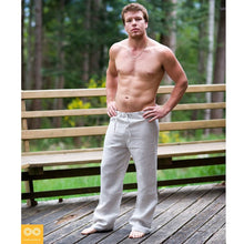 Load image into Gallery viewer, LUCA Elastic-free 100% Organic Hemp Meditation Pants (Regular Rise) (Closeout - Final Sale) (99.99%-100% Biodegradable)