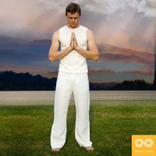 Load image into Gallery viewer, LUCA Elastic-free 100% Organic Hemp Meditation Pants (Regular Rise) (Closeout - Final Sale) (99.99%-100% Biodegradable)