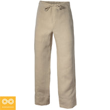 Load image into Gallery viewer, KOH SAMUI 100% Organic Hemp Meditation Pants II (Flat-Front) (99.2% Biodegradable) (Closeout - Final Sale)