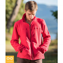 Load image into Gallery viewer, EXPLORATOR 100% Organic Cotton Fleece Zippered Ski Jacket (Unisex)