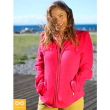 Load image into Gallery viewer, EXPLORATOR 100% Organic Cotton Fleece Zippered Ski Jacket (Unisex)