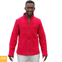 Load image into Gallery viewer, EXPLORATOR 100% Organic Cotton Fleece Zippered Ski Jacket (Unisex)