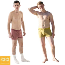 Load image into Gallery viewer, elastic free hemp boxers