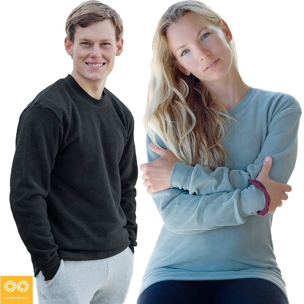100% organic cotton sweatshirt