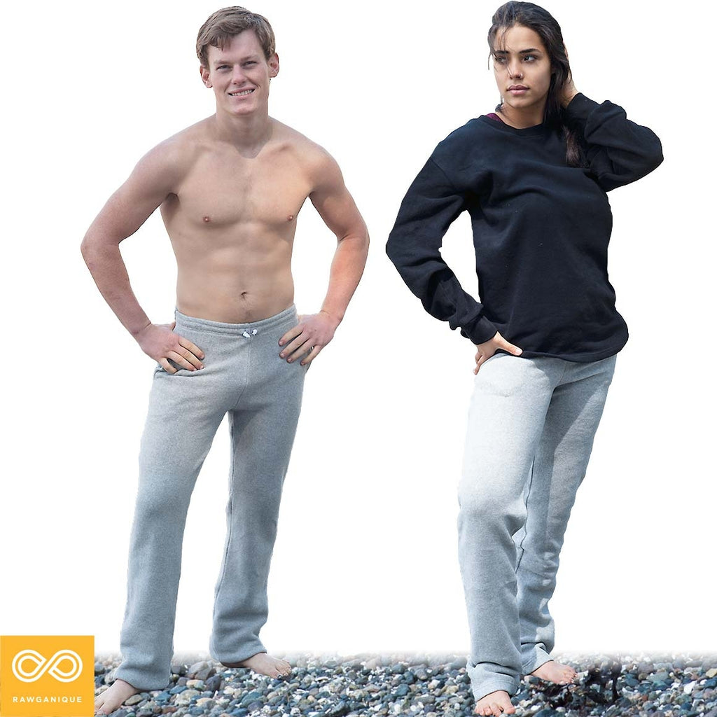 organic cotton fleece sweatpants