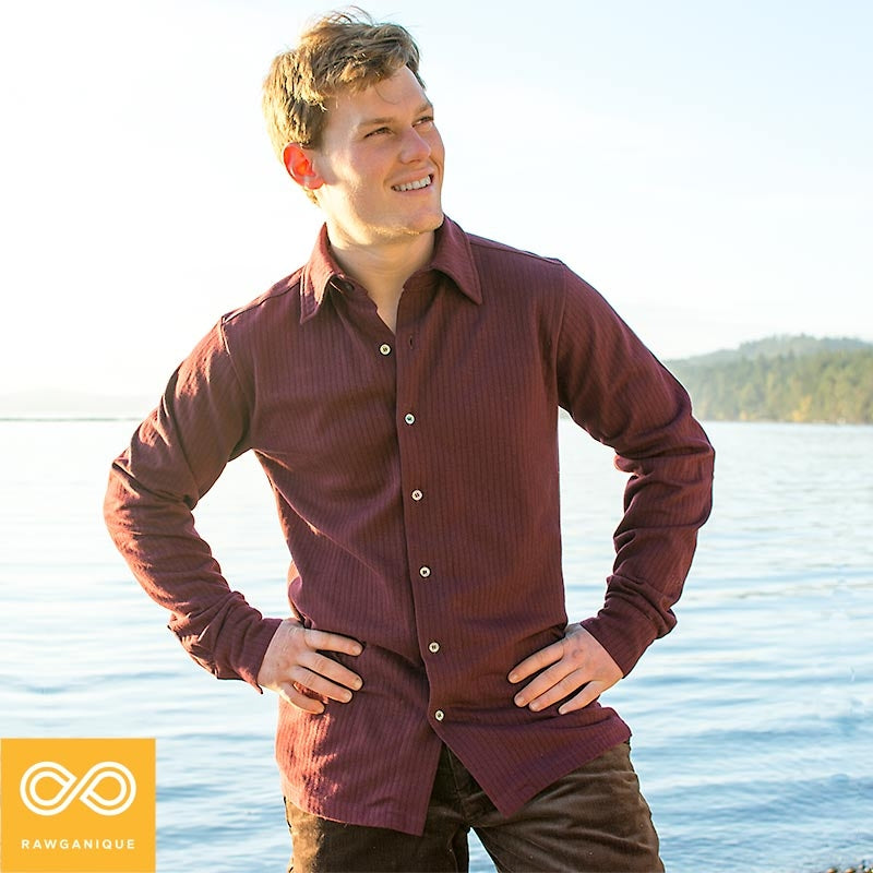 100% organic cotton knit shirt