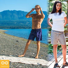 Load image into Gallery viewer, plastic-free linen swimming trunks
