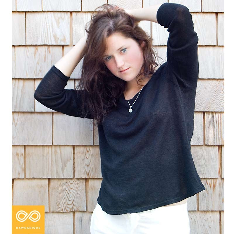 HIAWATHA 100% Hemp Long-Sleeve Tee Top (Discontinued)