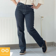 Load image into Gallery viewer, Emma Women's Straight Fit Organic Cotton Jeans (Discontinued)