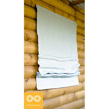 Load image into Gallery viewer, natural fabric Roman blinds