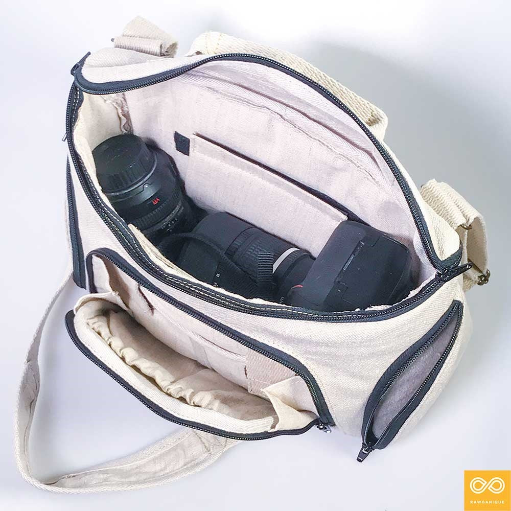 LIVERPOOL Organic Hemp Camera Bag (99.9% Biodegradable)