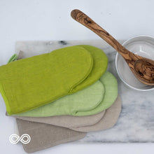 Load image into Gallery viewer, 100% hemp oven mitt