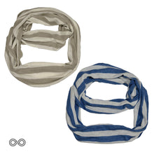 Load image into Gallery viewer, organic linen infinity scarf