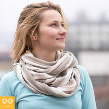 Load image into Gallery viewer, organic linen scarf